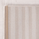 Dream 1111 Cream/Creme Modern Vloerkleed Japandi Stijl Laagpolig Tapijt in een sfeervolle woonkamer