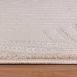 Dream 1113 Beige Modern Vloerkleed Japandi Stijl Laagpolig Tapijt vanuit een andere hoek