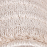 Dream 1114 Beige Modern Vloerkleed Japandi Stijl Laagpolig Tapijt in de slaapkamer