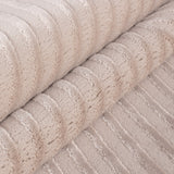 Dream 1115 Beige Modern Vloerkleed Japandi Stijl Laagpolig Tapijt in een sfeervolle woonkamer