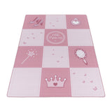 Kid's 2905 Little Princess Vloerkleed Laagpolig Kinderkamer Tapijt vanuit een andere hoek