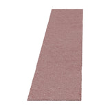 Roze hoogpolig fluffy shaggy loper