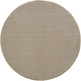 Loom 4300 Beige Laagpolig Duurzaam Geweven Vloerkleed Effen Binnen/Buiten Tapijt in een modern interieur
