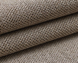 Loom 4300 Brown/Bruin Laagpolig Duurzaam Geweven Vloerkleed Effen Binnen/Buiten Tapijt in een sfeervolle woonkamer