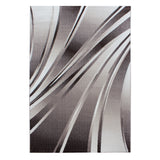 Modern-Bruin-laagpolig-vloerkleed-voor-Salon