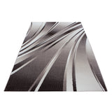 Modern-Bruin-laagpolig-vloerkleed-voor-Salon