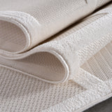 Doha Simply Crème - Japandi Modern Design Vloerkleed in een modern interieur