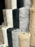 Fluffy vloerkleden in 5 verschillende kleuren en maten: 80x150cm 120x170cm 160x230cm 200x290cm