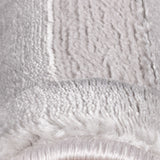 Dream 1111 Silver/Zilver Modern Vloerkleed Japandi Stijl Laagpolig Tapijt in de slaapkamer