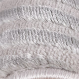 Dream 1113 Silver/Zilver Modern Vloerkleed Japandi Stijl Laagpolig Tapijt in de slaapkamer