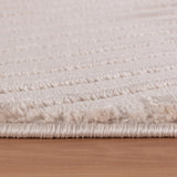 Dream 1115 Beige Modern Vloerkleed Japandi Stijl Laagpolig Tapijt vanuit een andere hoek