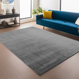 Velvet Fluffy Zachte vloerkleed Grijs