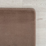 Velvet Fluffy Zachte vloerkleed Bruin