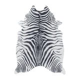 Zebra print vloerkleed 