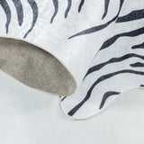 Zebra print vloerkleed 