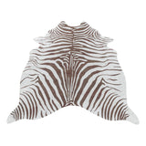 Zebra print vloerkleed 