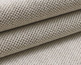 Loom 4300 Cream/Creme Laagpolig Duurzaam Geweven Vloerkleed Effen Binnen/Buiten Tapijt in een sfeervolle woonkamer