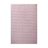 zacht roze tapijt met golvend patroon 3D effect 