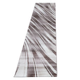 Modern-Bruin-laagpolig-vloerkleed-voor-Salon