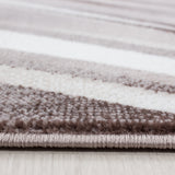 Modern-Bruin-laagpolig-vloerkleed-voor-Salon