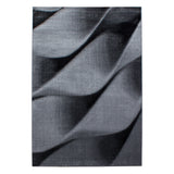 Modern-zwart-grijs-laagpolig-vloerkleed-voor-salon-goedkoop