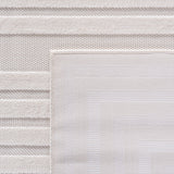 Doha Simply Crème - Japandi Modern Design Vloerkleed in de slaapkamer