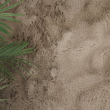 Zijkant detail KNUFFEL vloerkleed - 30 mm dikke pool en fluffy afwerking close up